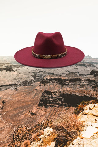 Adventurebys Red boho hat 